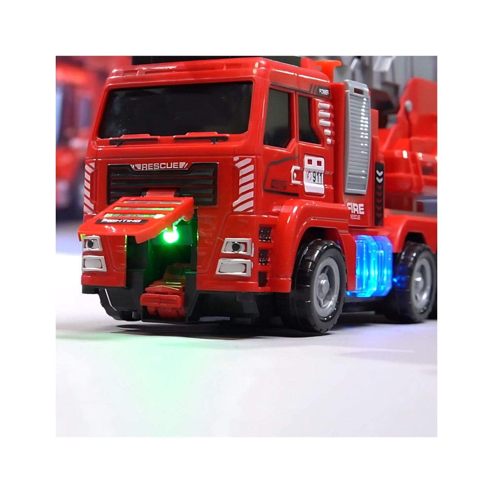 Interaktyvus gaisrinės automobilis