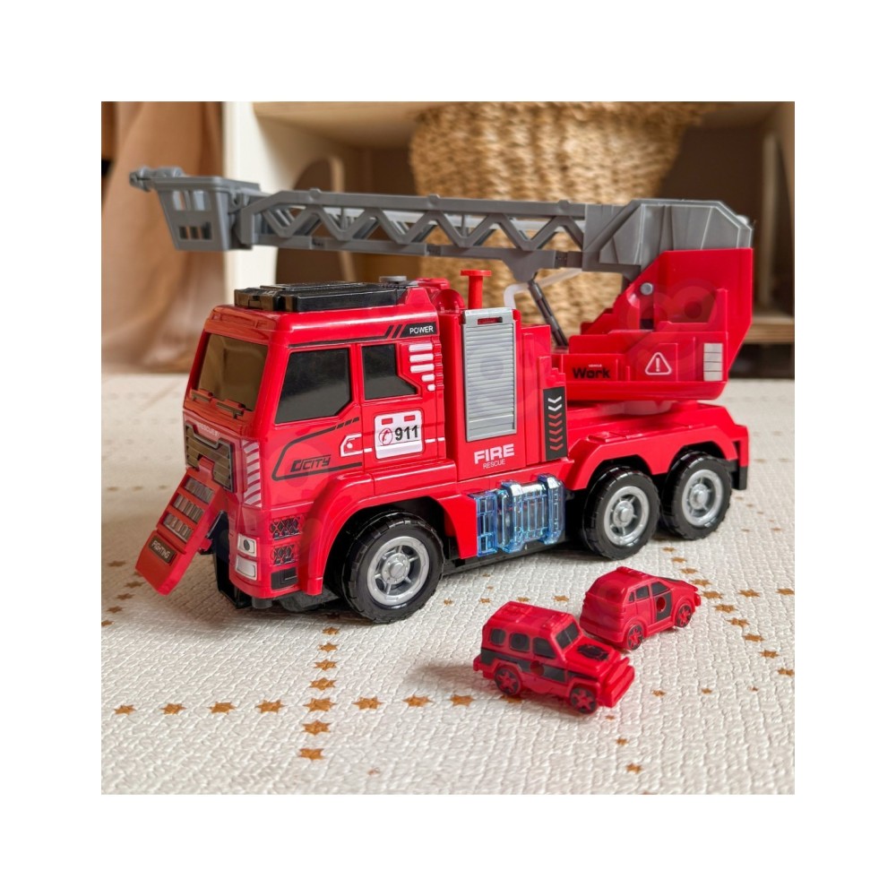 Interaktyvus gaisrinės automobilis
