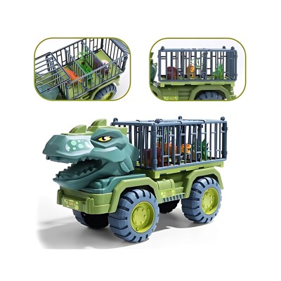 Dinozauro formos transporteris su 15 dinozaurų figūrėlių