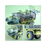 Dinozauro formos transporteris su 15 dinozaurų figūrėlių