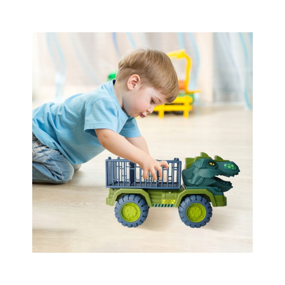 Dinozauro formos transporteris su 15 dinozaurų figūrėlių