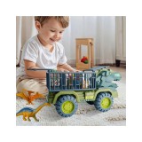 Dinozauro formos transporteris su 15 dinozaurų figūrėlių