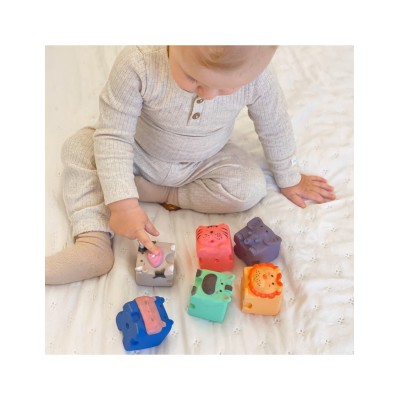 WOOPIE BABY sensorinių - minkštų kaladėlių rinkinys