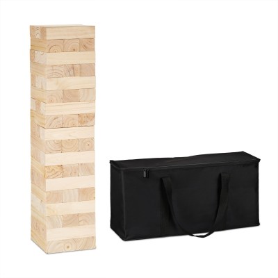 XXL medinis Jenga bokštas