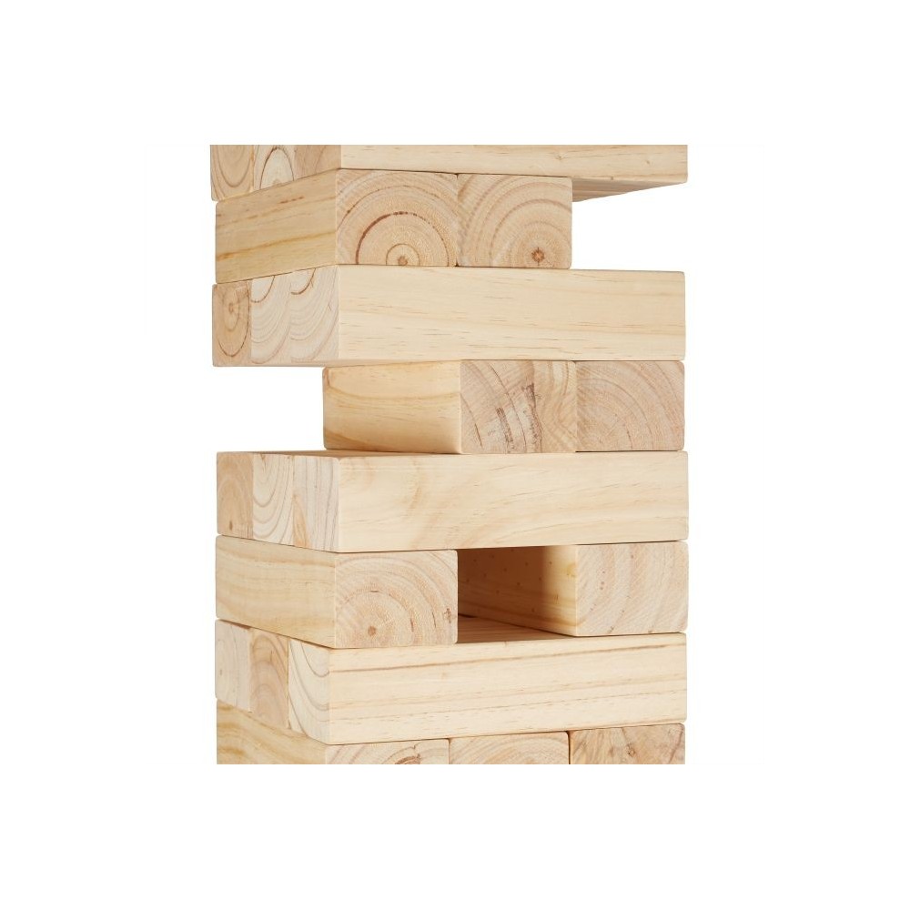 XXL medinis Jenga bokštas