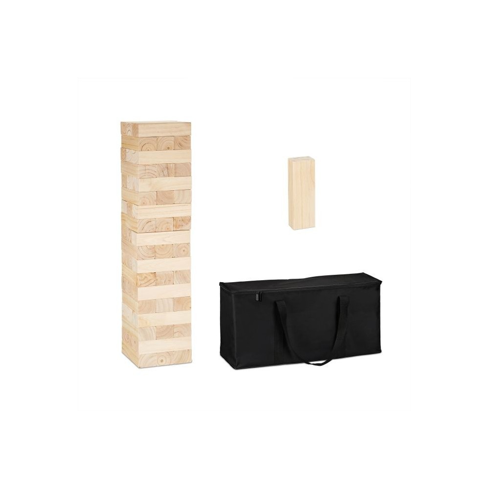 XXL medinis Jenga bokštas