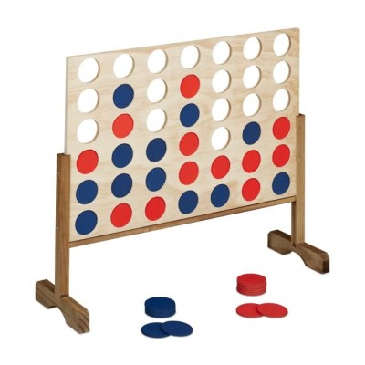 XXL „Connect Four“ medinis žaidimas