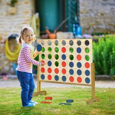 XXL „Connect Four“ medinis žaidimas