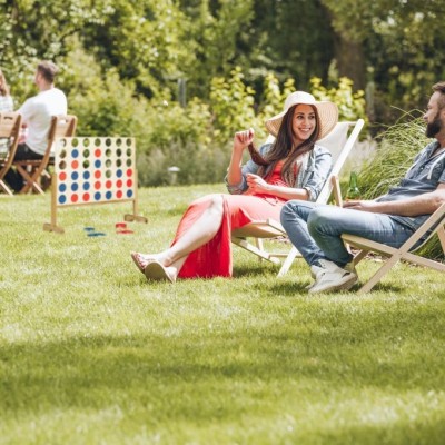 XXL „Connect Four“ medinis žaidimas
