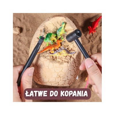 WOOPIE Dinozaurų Archeologinis Kasinėjimo Kiaušinis