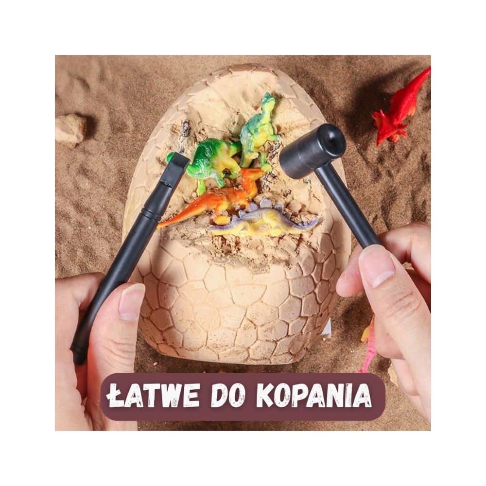 WOOPIE Dinozaurų Archeologinis Kasinėjimo Kiaušinis