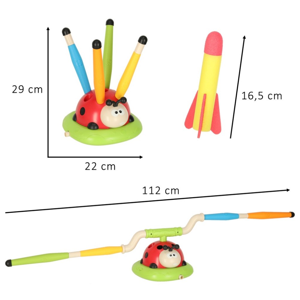 Interaktyvus žaidimų rinkinys „Boružėlė“ 3-in-1