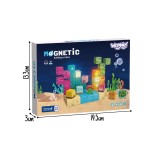 WOOPIE Magnetinės Kaladėlės „Underwater Adventure“  Rinkinys, 54 vnt.