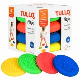 „Tullo Fizjo“ sensoriniai diskai–pusiausvyrai, sensorinei integracijai ir pėdų masažui (4 vnt.)