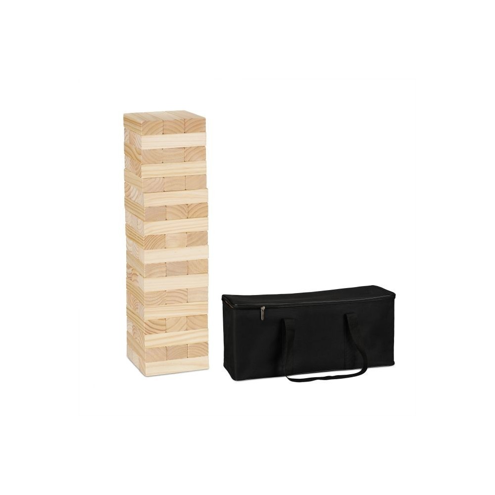 XL medinis Jenga bokštas