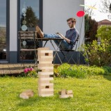 XL medinis Jenga bokštas