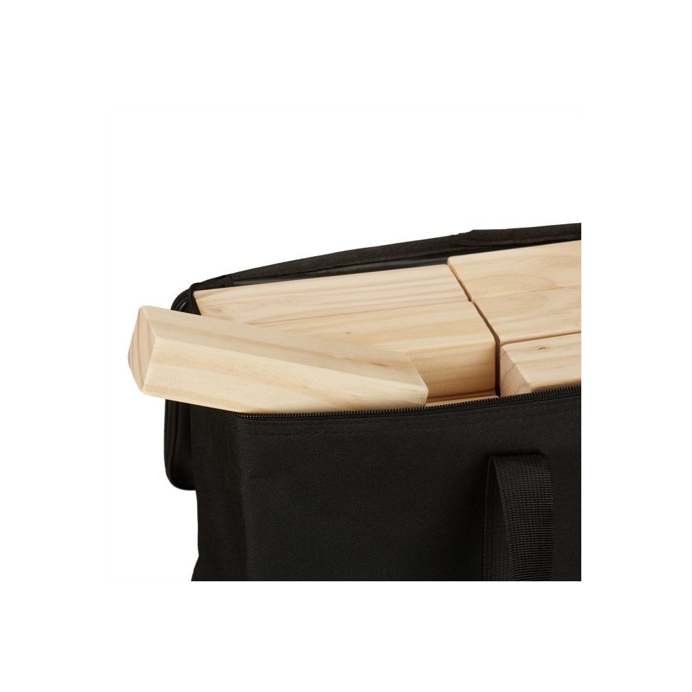 XL medinis Jenga bokštas