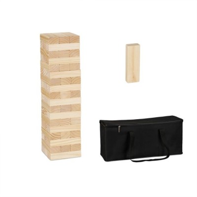 XL medinis Jenga bokštas