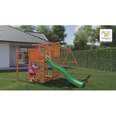 Fungoo Climbing Star3–universalus žaidimų aikštelės rinkinys