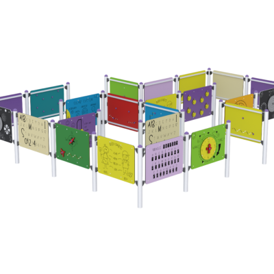 Edukacinių ir sensorinių panelių rinkinys
