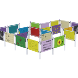Edukacinių ir sensorinių panelių rinkinys