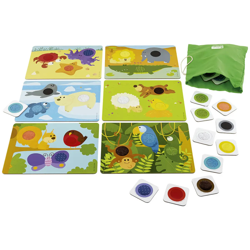 „Tactiludi Animals“ – taktilinis loto ir atminties žaidimas