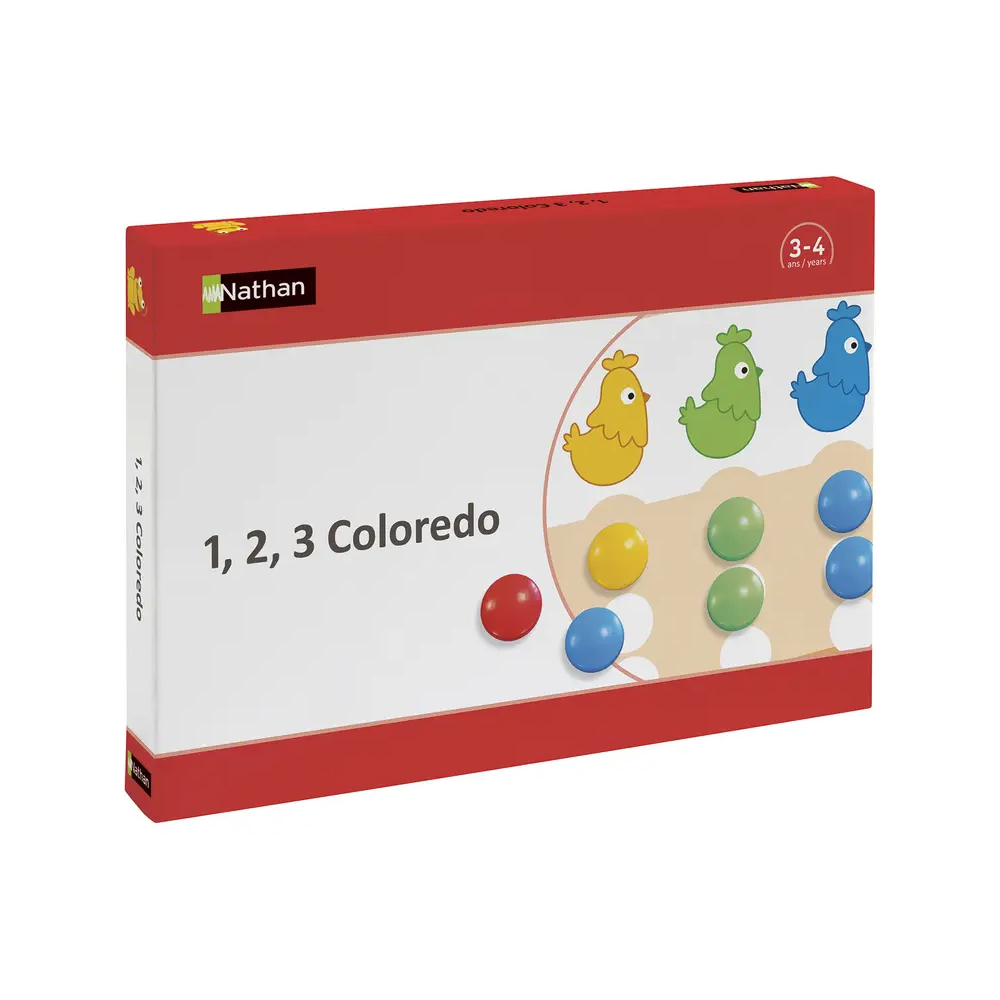 „1, 2, 3 Colouredo“ – skaičių pažinimo ir rūšiavimo žaidimas