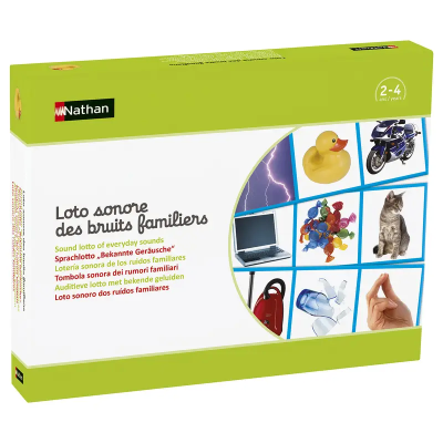 „Pažįstamų garsų loterija“–klausymosi žaidimas