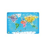 CLASSIC WORLD Medinė Pasaulio Žemėlapio Dėlionė – 48 detalės