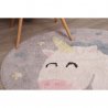 Minkštas apvalus kilimas - "Unicorn" Ø100 cm
