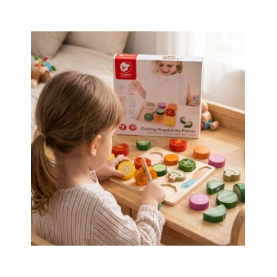 CLASSIC WORLD Medinis Daržovių Pjaustymo Rinkinys „Vegetable Cutters“