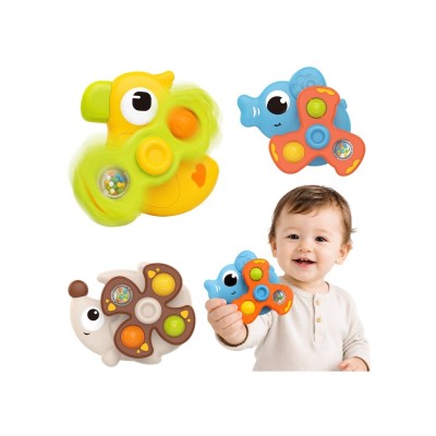 WOOPIE BABY Sensorinių Suktukų Rinkinys su Siurbtukais – 3 vnt.