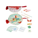 CLASSIC WORLD Medinis Magnetinės Žvejybos Žaidimas – 35 dalių