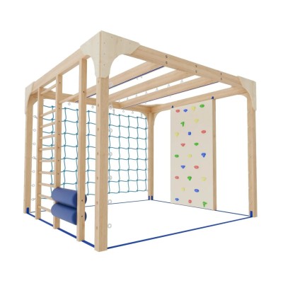 Pastatomas medinis sporto kompleksas "SENSIS" 3,5x3,5m