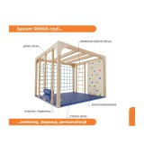Sensorinės integracijos sistema „Sensis Delux“ 3x3m