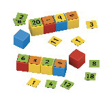Magnetinės kaladėlės - Matematika (55 vnt.)