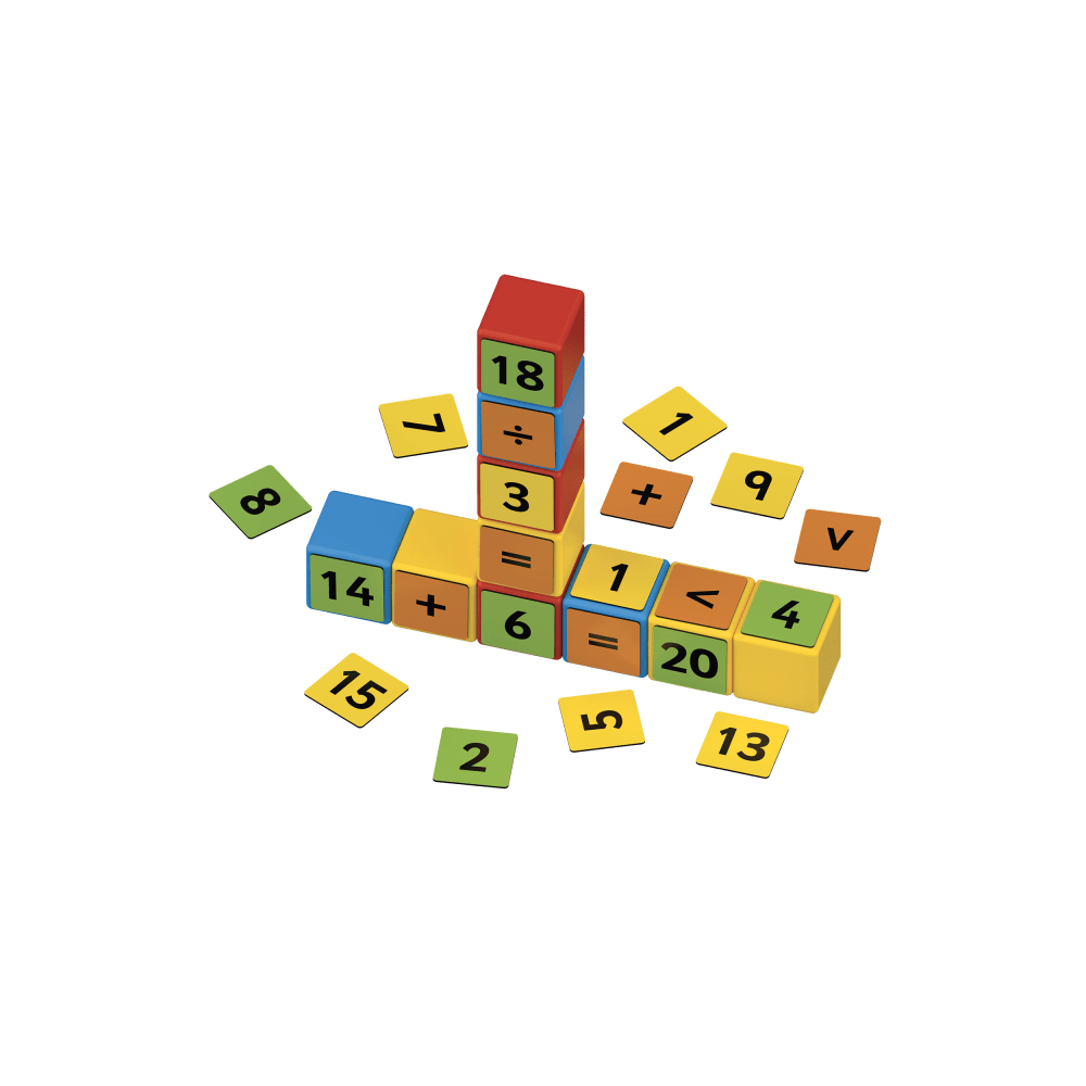 Magnetinės kaladėlės - Matematika (55 vnt.)