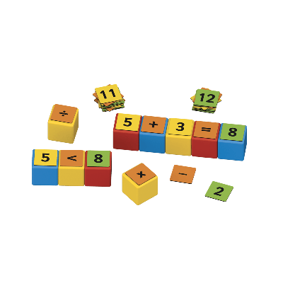 Magnetinės kaladėlės - Matematika (55 vnt.)