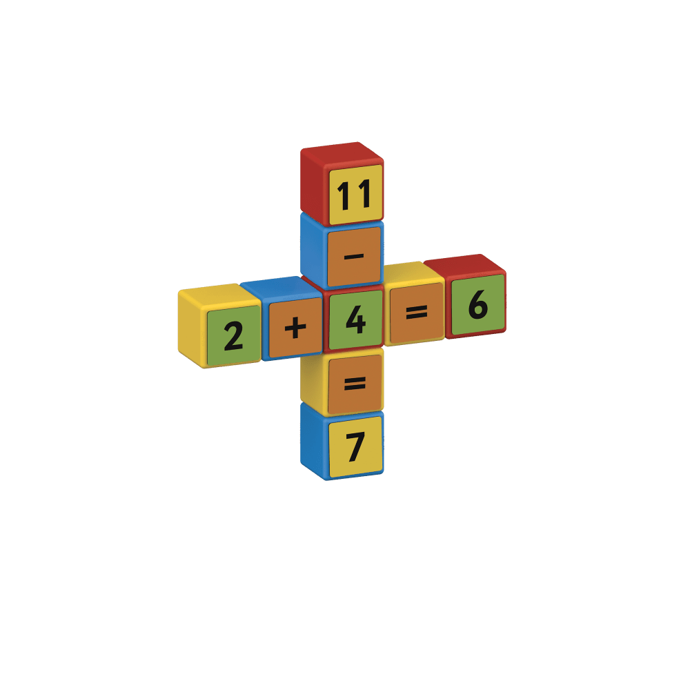 Magnetinės kaladėlės - Matematika (55 vnt.)