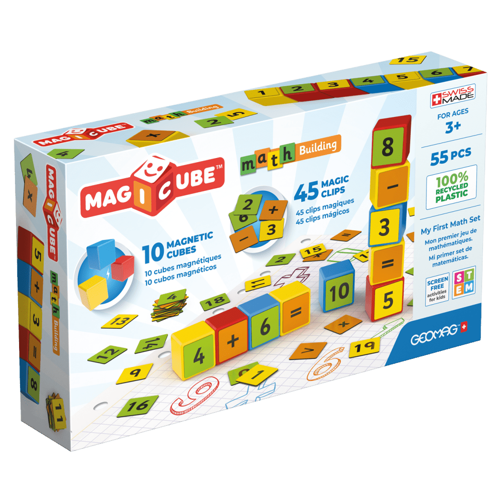 Magnetinės kaladėlės - Matematika (55 vnt.)