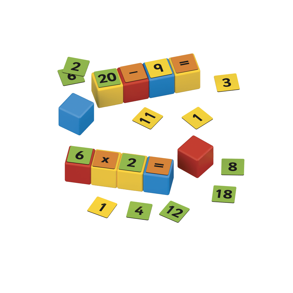 Magnetinės kaladėlės - Matematika (61 vnt.)