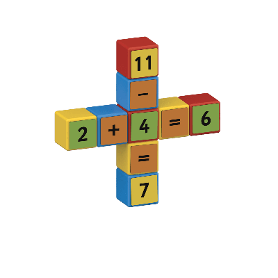 Magnetinės kaladėlės - Matematika (61 vnt.)