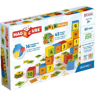 Magnetinės kaladėlės - Matematika (61 vnt.)