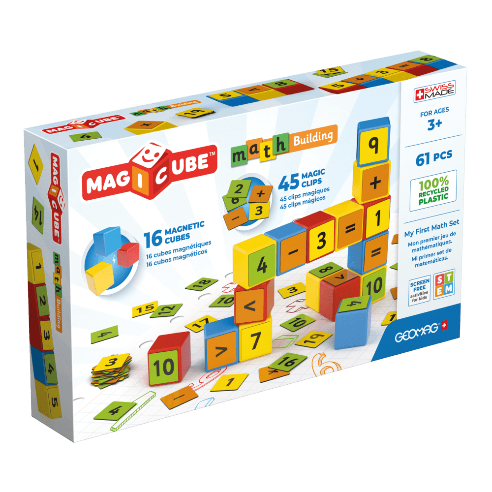 Magnetinės kaladėlės - Matematika (61 vnt.)