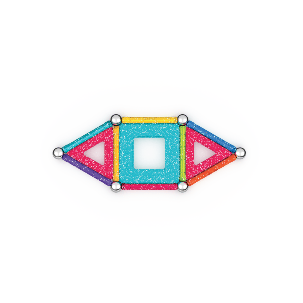 Magnetinis konstruktorius – blizgios plokštelės (22 vnt.)