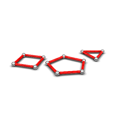 Magnetinis konstruktorius - Klasikinis – Geometrija (24 vnt.)