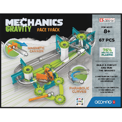 Magnetinis konstruktorius - Mechanika - Lenktynių trasa (67 vnt.)