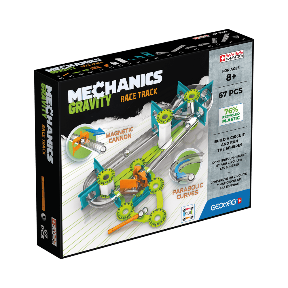 Magnetinis konstruktorius - Mechanika - Lenktynių trasa (67 vnt.)