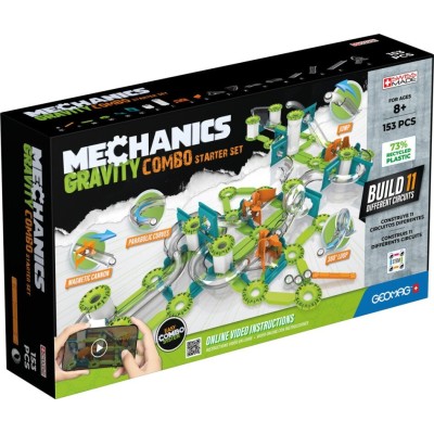 Magnetinis konstruktorius - Mechanika - Lenktynių trasa (153vnt.)