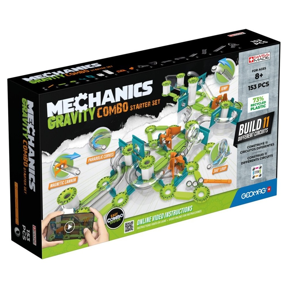Magnetinis konstruktorius - Mechanika - Lenktynių trasa (153vnt.)